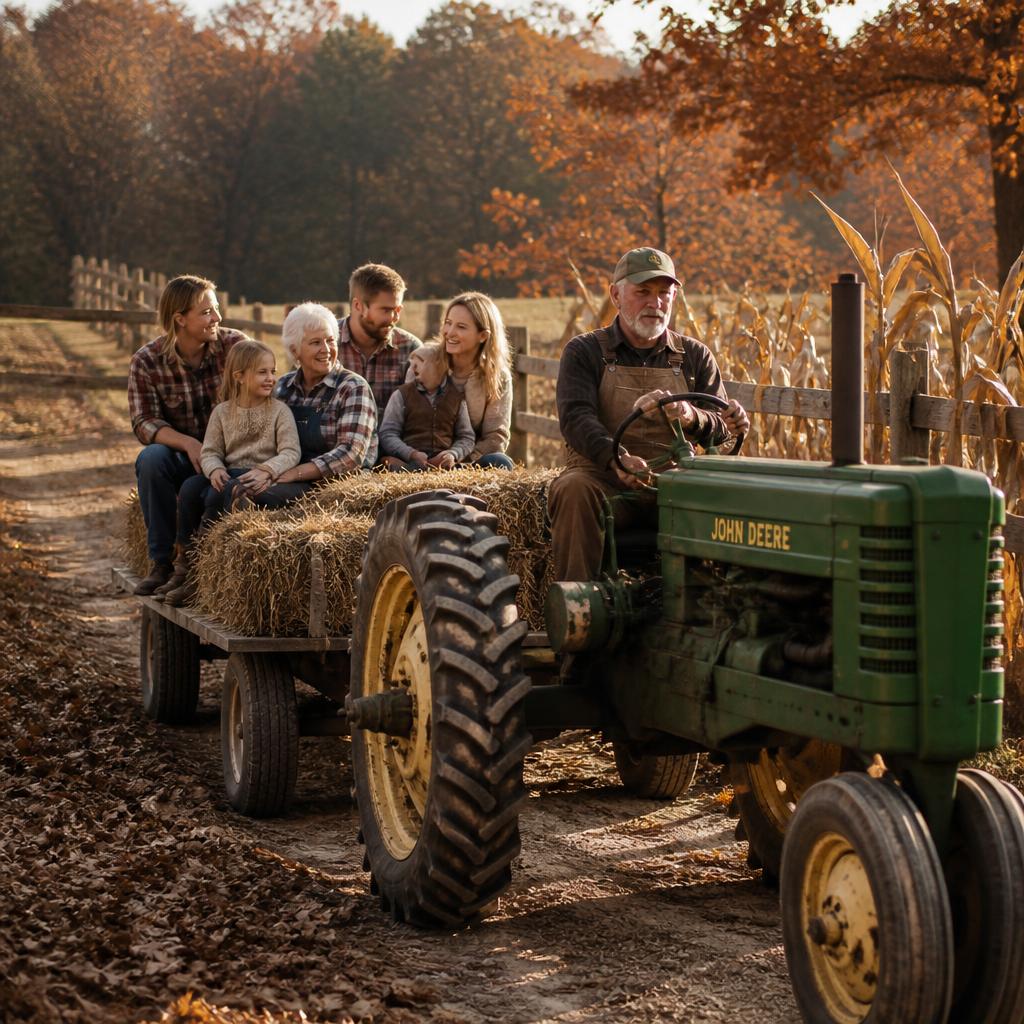 Tractor-Pulled Hay Rides